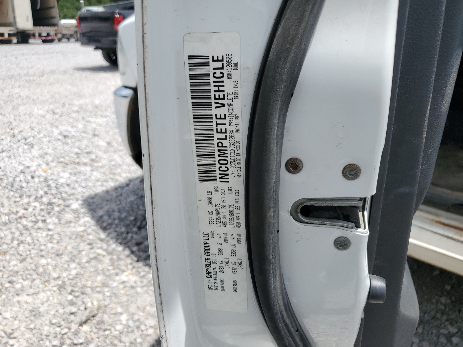 3C7WDTCLXCG332634 2012 Dodge Ram 3500 St