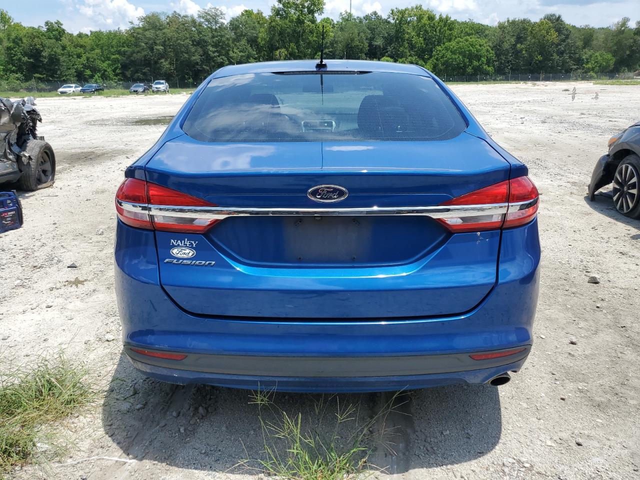 2017 Ford Fusion S VIN: 3FA6P0G70HR198282 Lot: 61672104