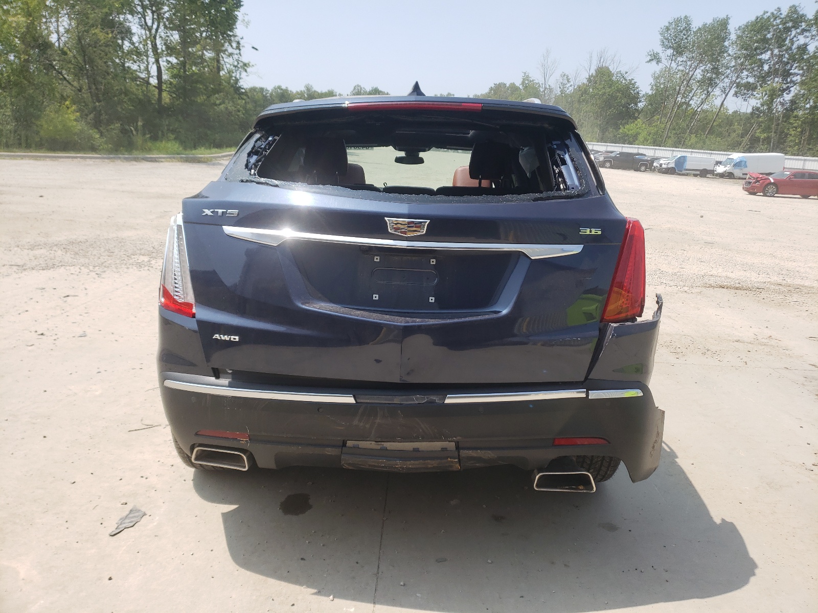 1GYKNFRS8KZ267624 2019 Cadillac Xt5 Premium Luxury