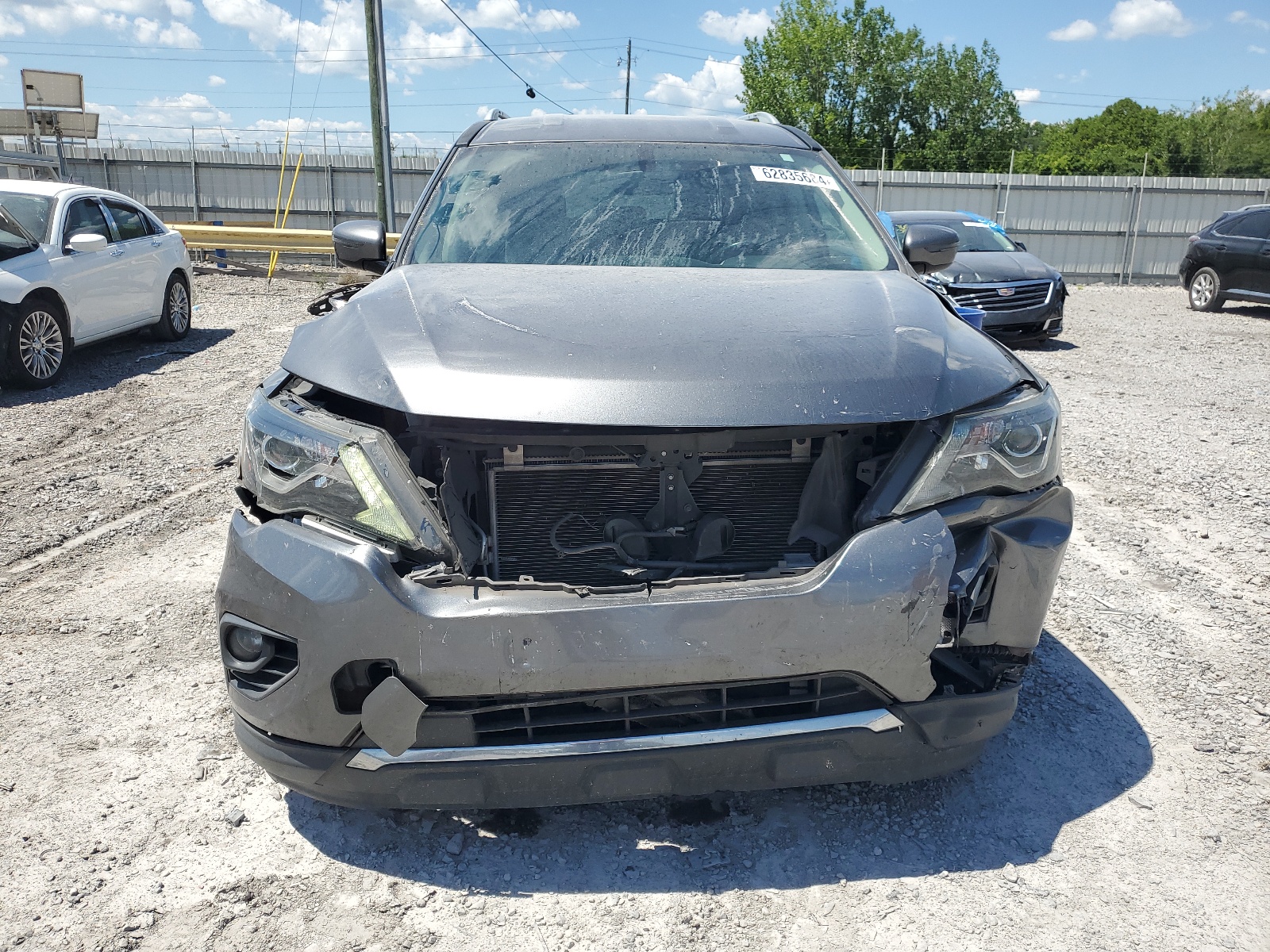 2019 Nissan Pathfinder S vin: 5N1DR2MN8KC598750