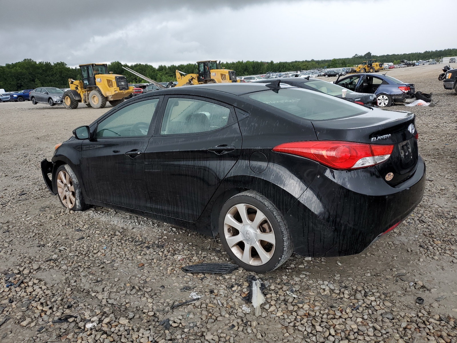 2013 Hyundai Elantra Gls vin: KMHDH4AE0DU024904