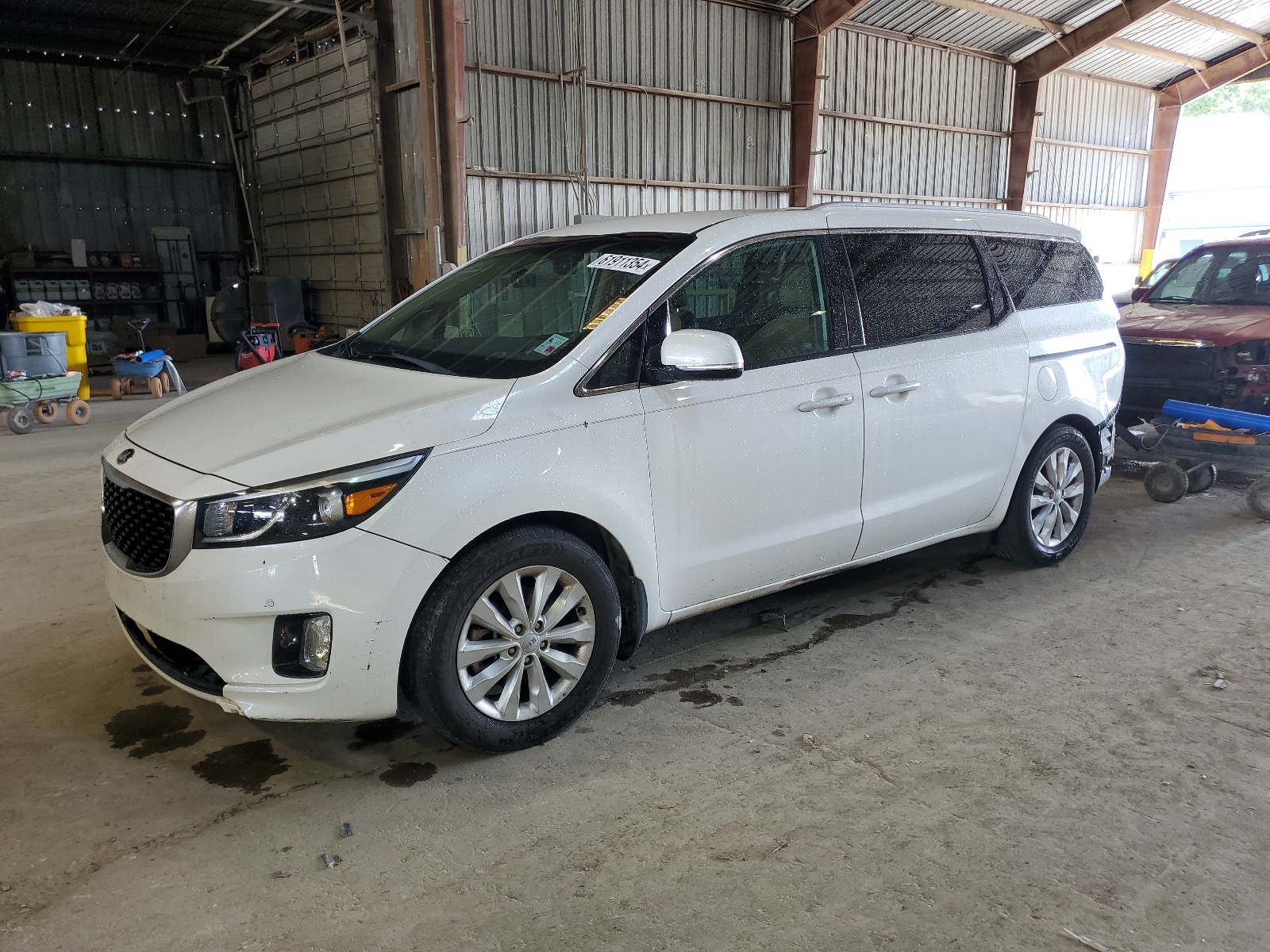 2017 Kia Sedona Ex vin: KNDMC5C16H6255769