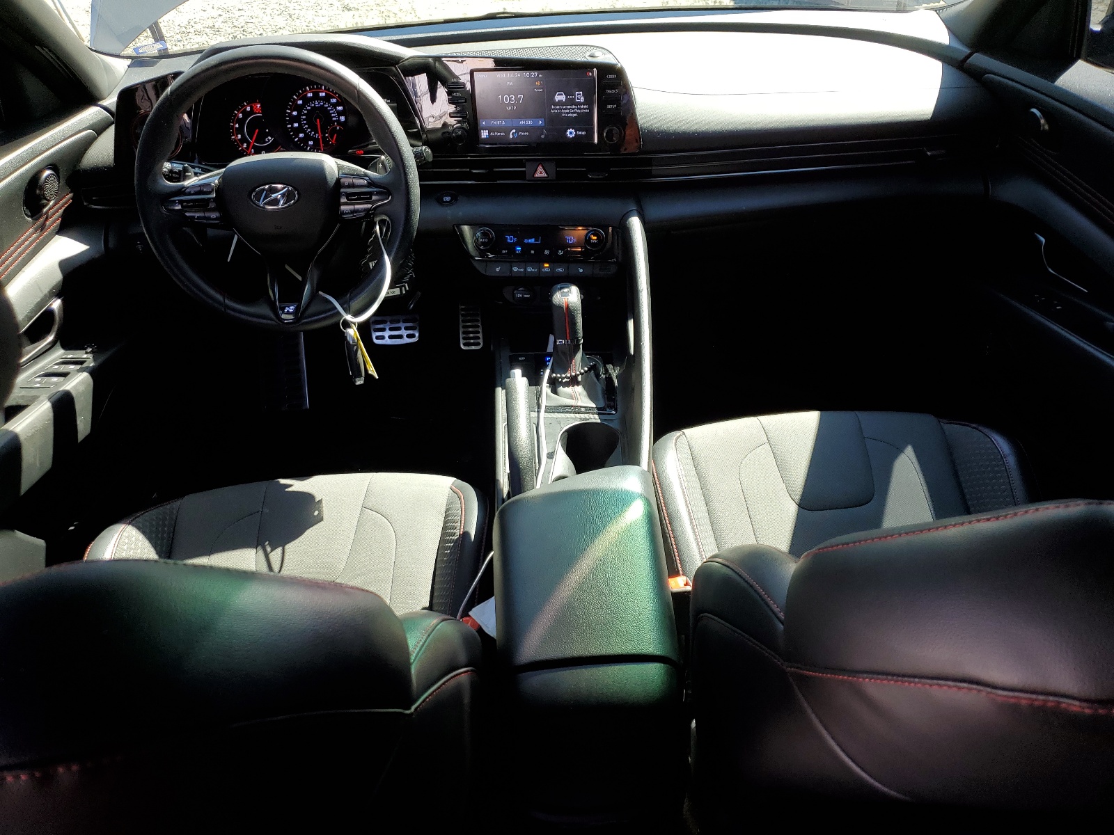 KMHLR4AF7NU303074 2022 Hyundai Elantra N Line