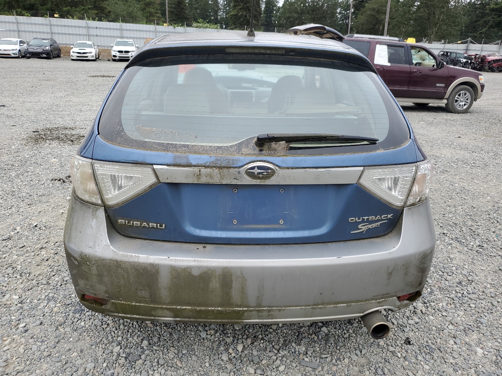 JF1GH63668H823528 2008 Subaru Impreza Outback Sport