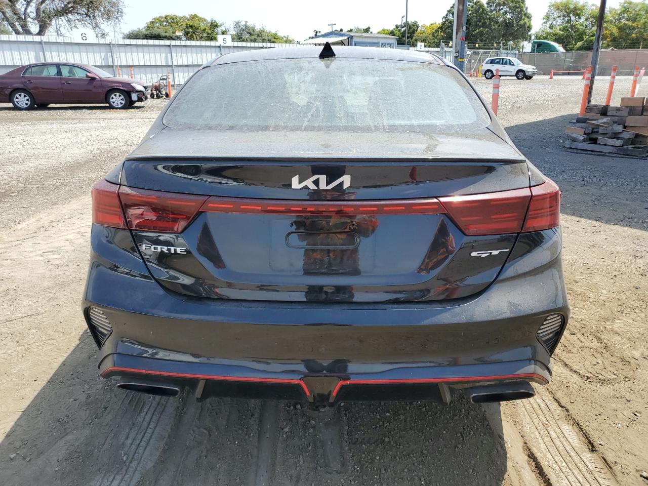2022 Kia Forte Gt VIN: 3KPF44AC2NE443649 Lot: 63268474