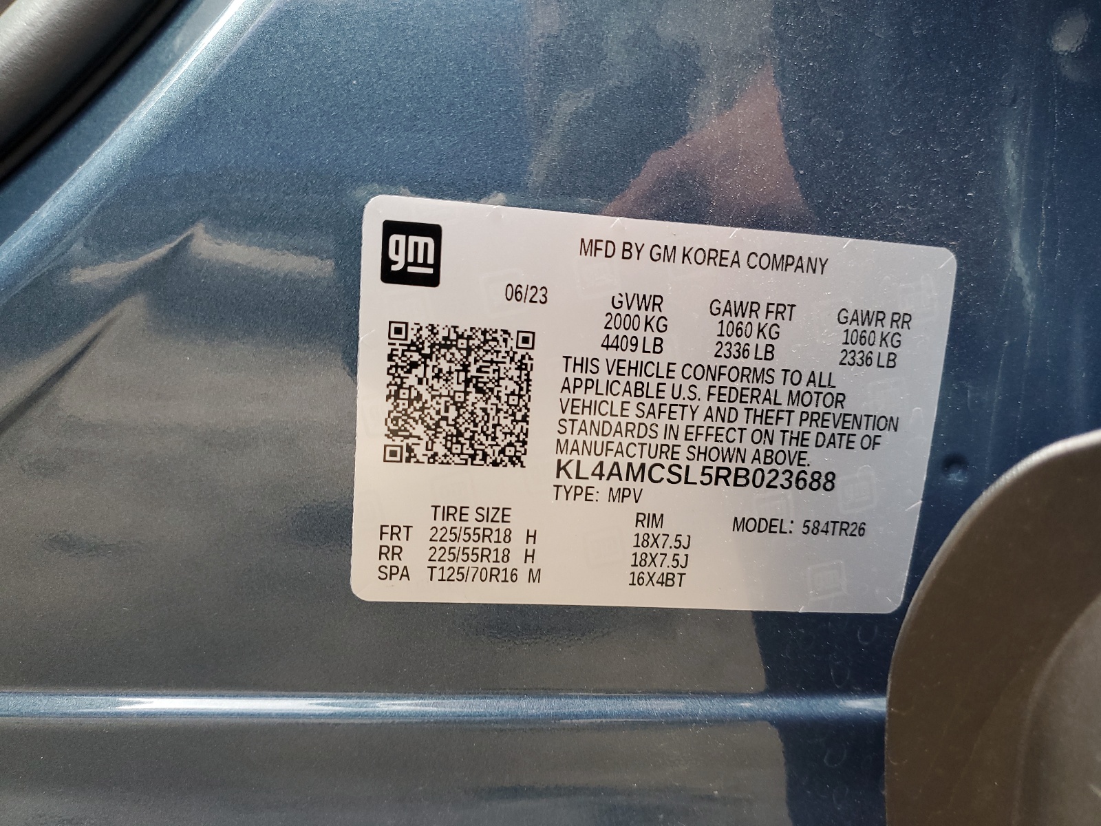 KL4AMCSL5RB023688 2024 Buick Encore Gx Preferred