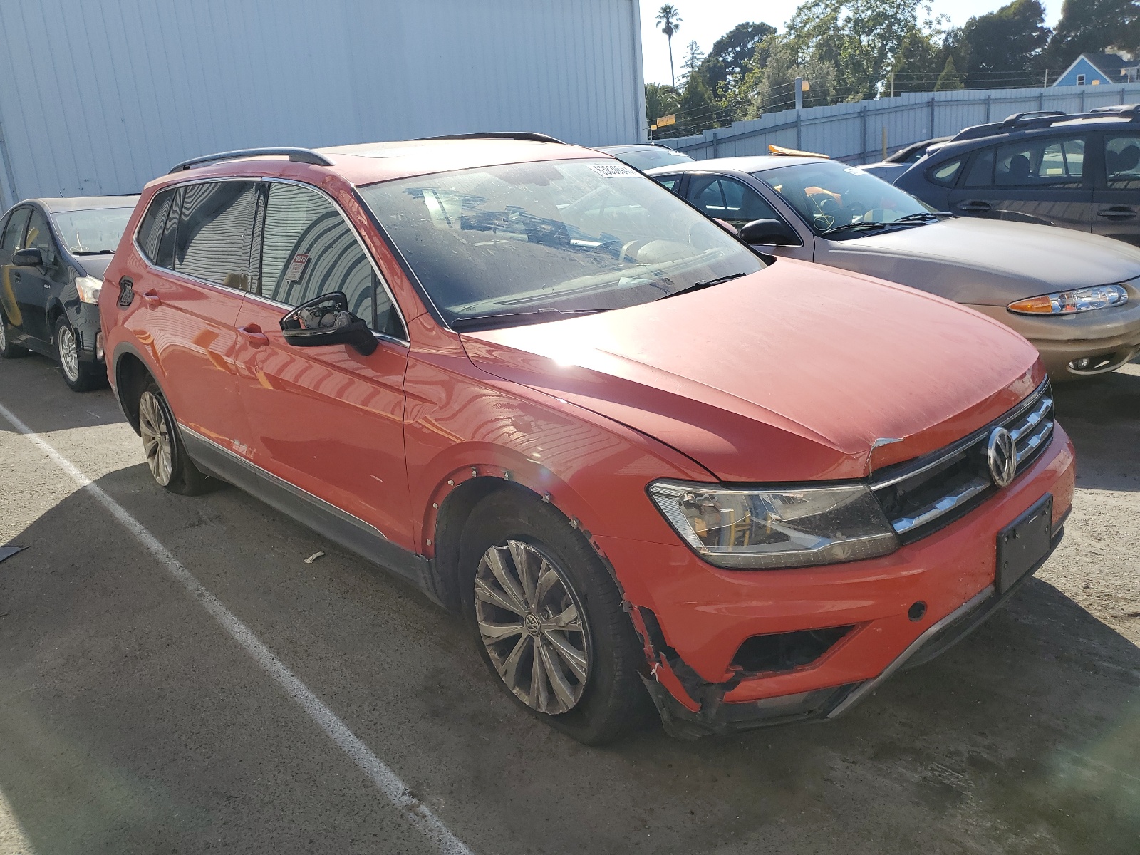 2018 Volkswagen Tiguan Se vin: 3VV3B7AX5JM007926