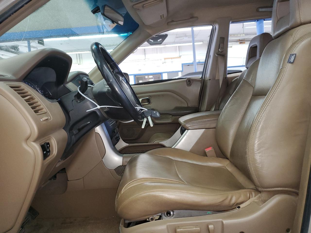 2003 Honda Pilot Exl VIN: 2HKYF18643H595541 Lot: 63135854