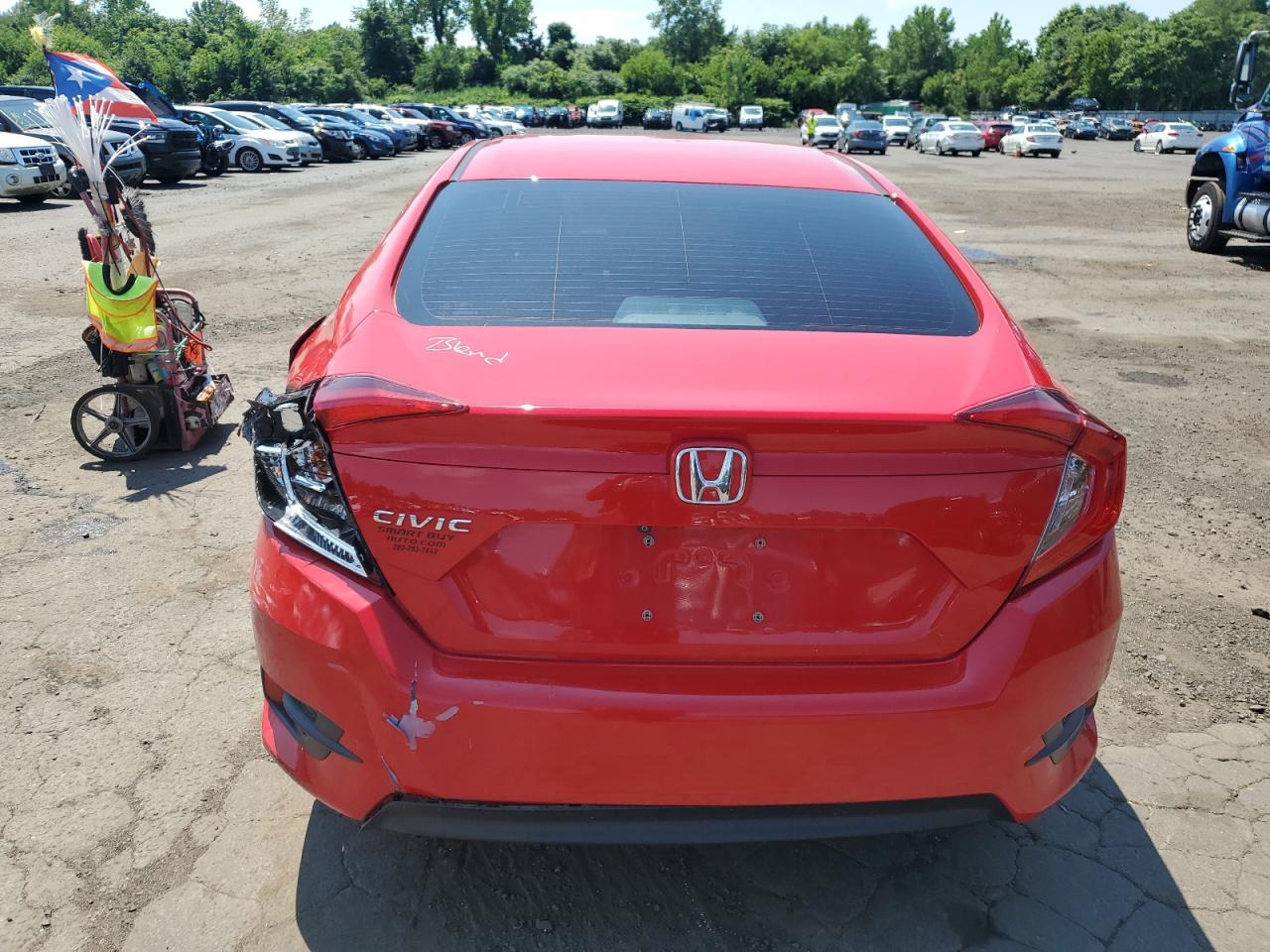 2HGFC2F54GH569196 2016 Honda Civic Lx