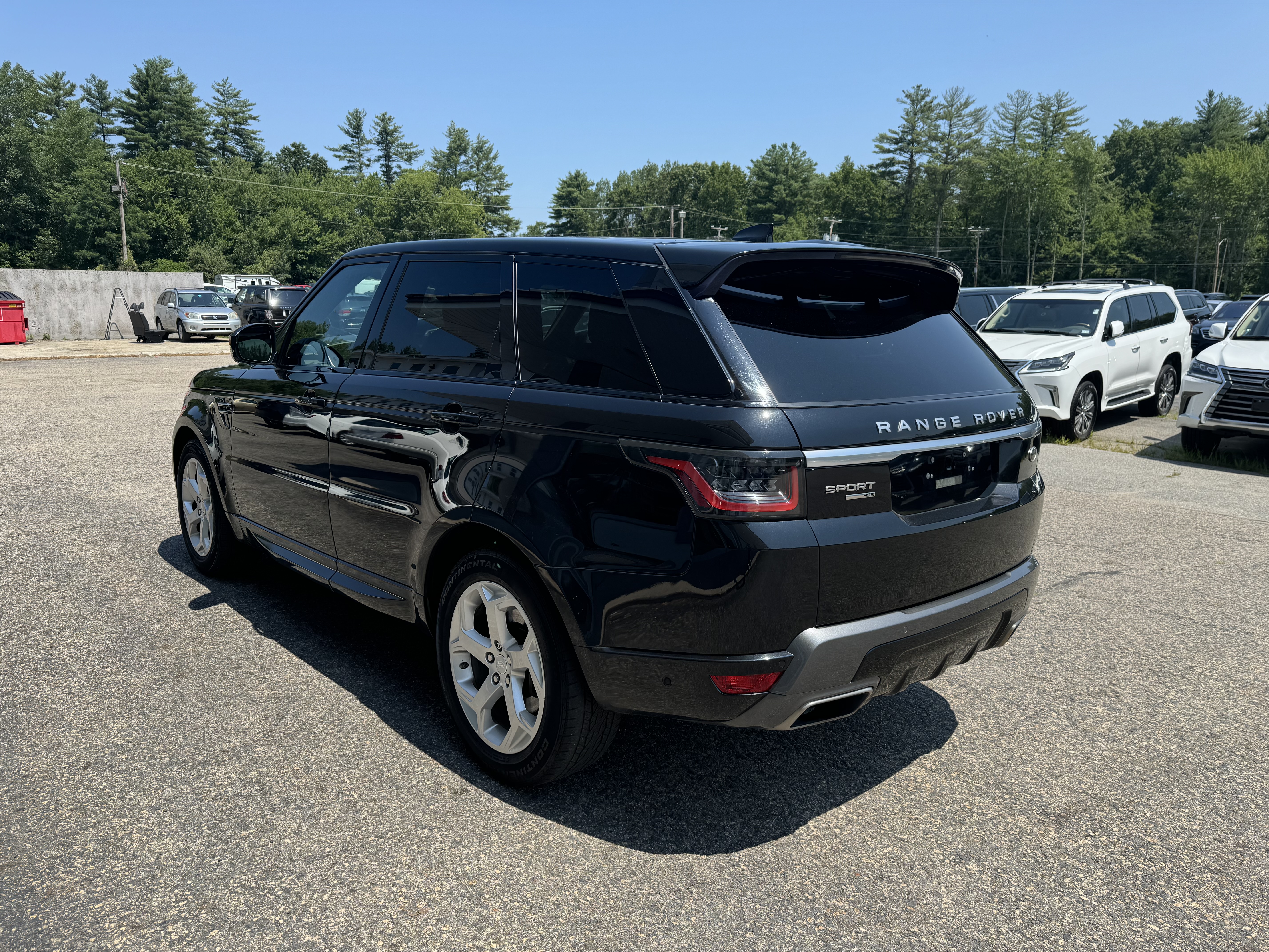 2018 Land Rover Range Rover Sport Hse vin: SALWR2RV1JA406917