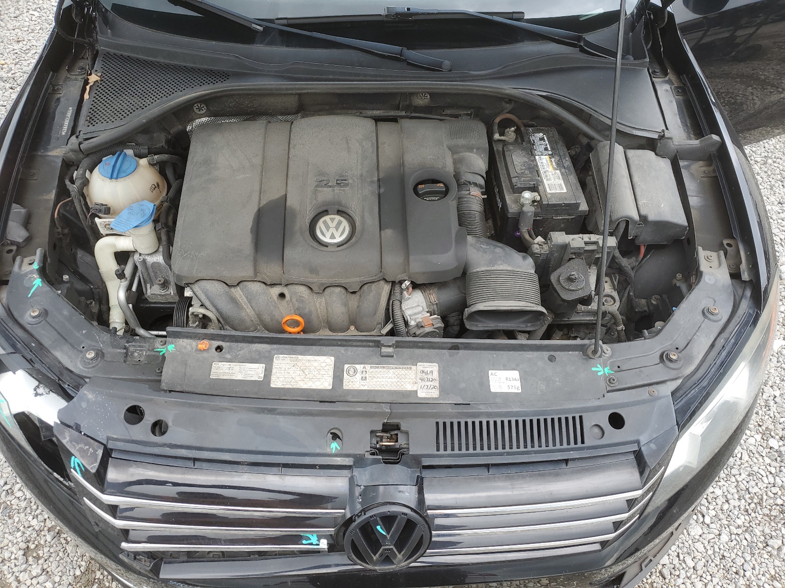 1VWBP7A30DC016075 2013 Volkswagen Passat Se