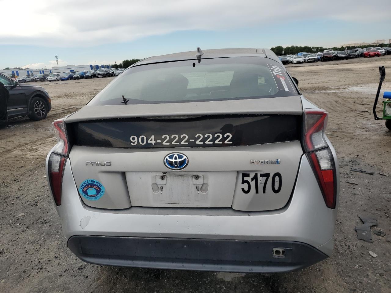 2016 Toyota Prius VIN: JTDKBRFUXG3515887 Lot: 63447944