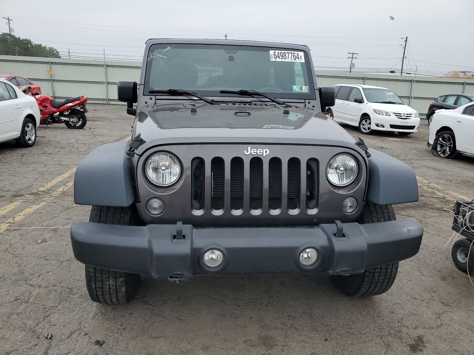 1C4BJWDG7JL822956 2018 Jeep Wrangler Unlimited Sport