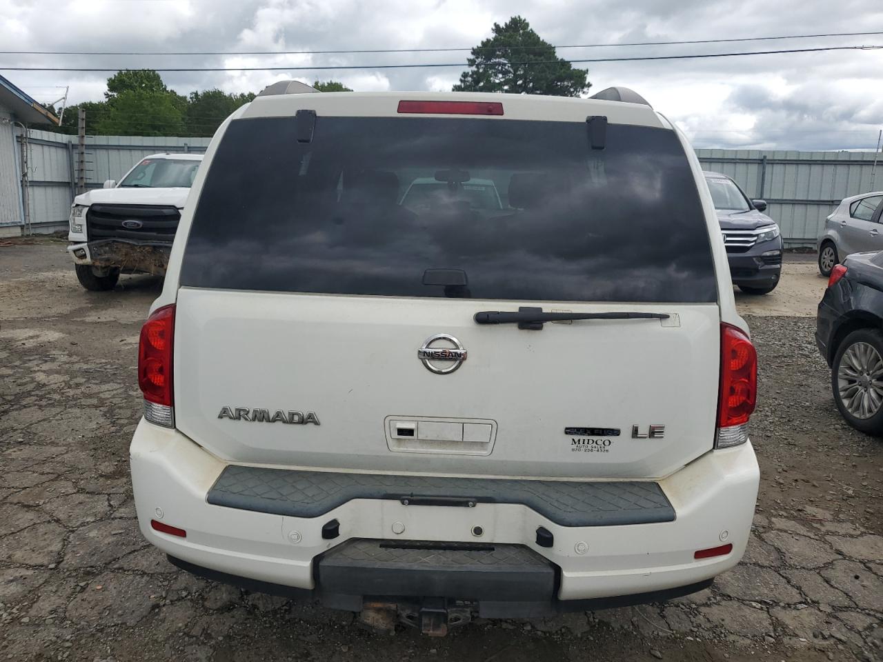 2008 Nissan Armada Se VIN: 5N1BA08D98N623298 Lot: 62470014