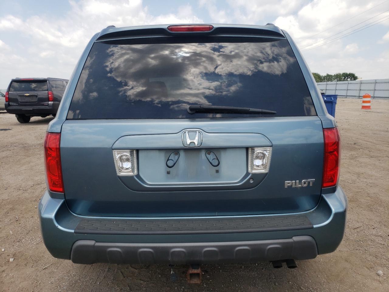 2005 Honda Pilot Exl VIN: 2HKYF18505H549795 Lot: 63824564