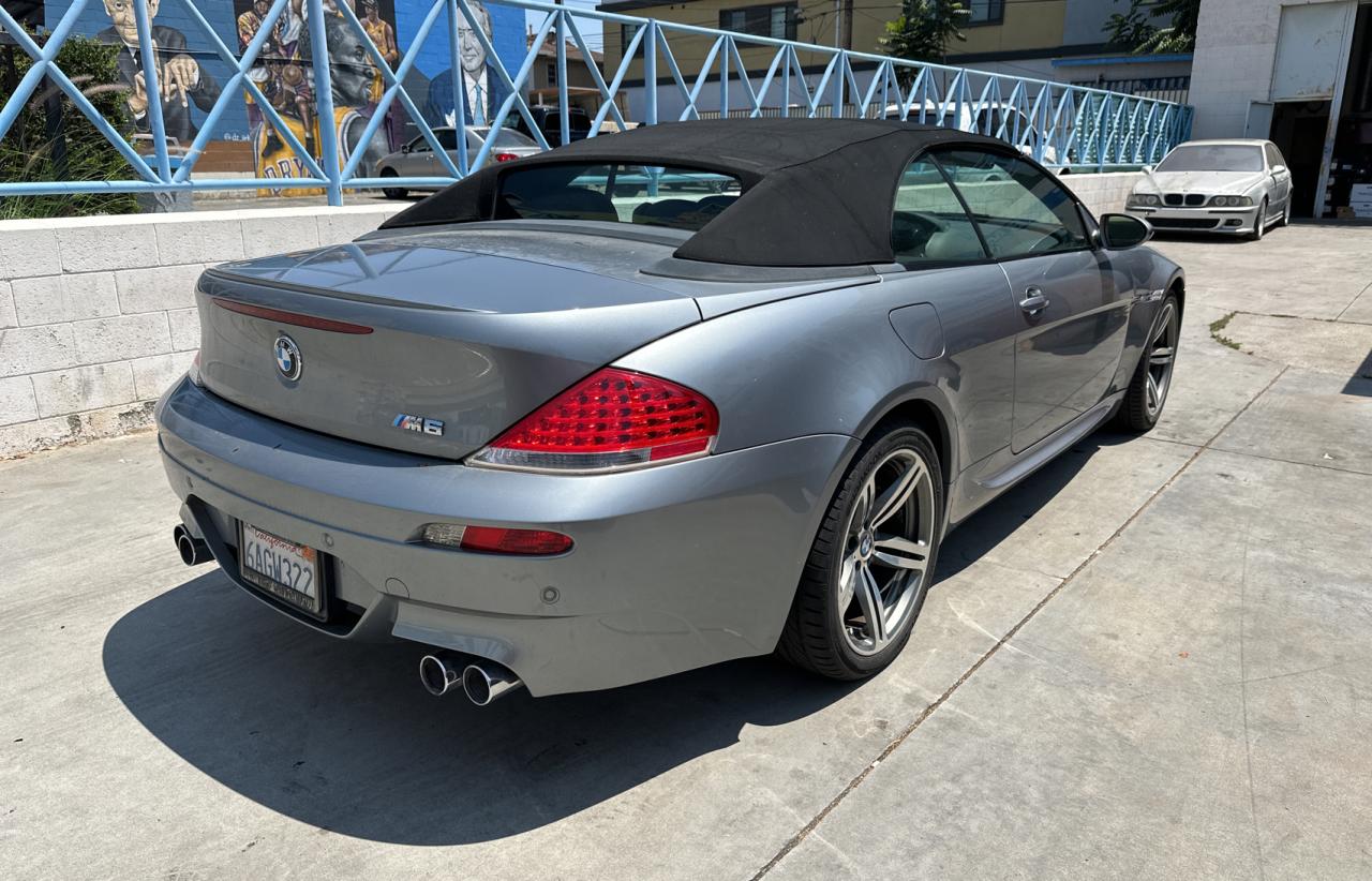 2007 BMW M6 VIN: WBSEK93537CS32783 Lot: 65068024