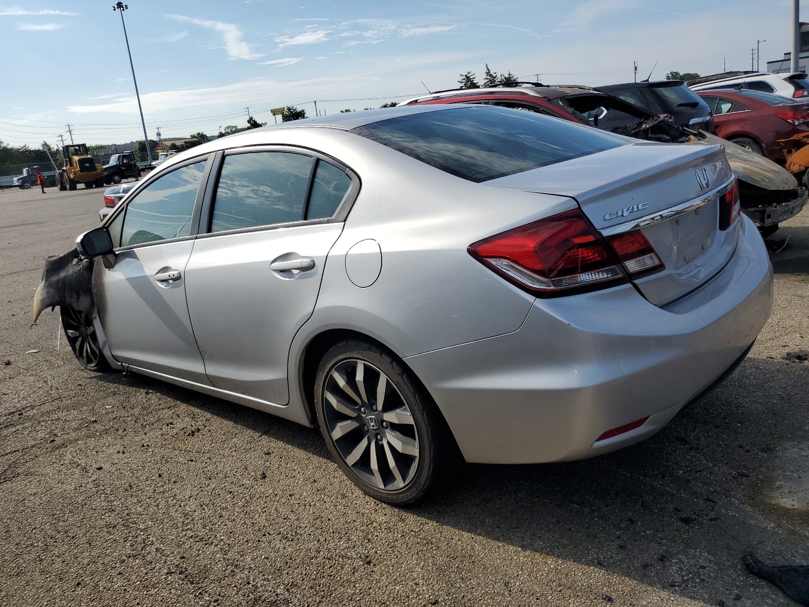 2015 Honda Civic Exl vin: 19XFB2F96FE048186