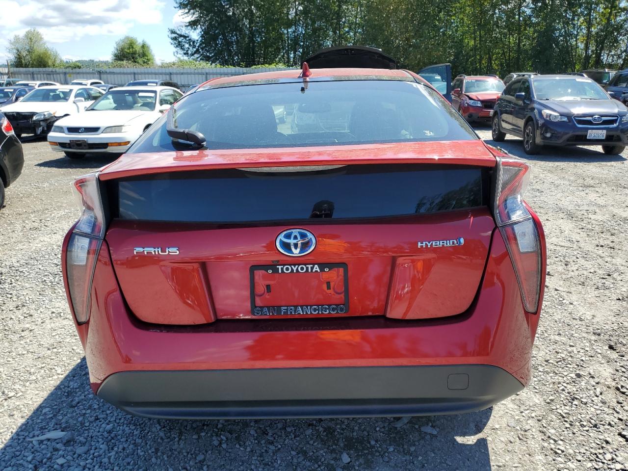 2016 Toyota Prius VIN: JTDKARFU6G3509071 Lot: 65725934