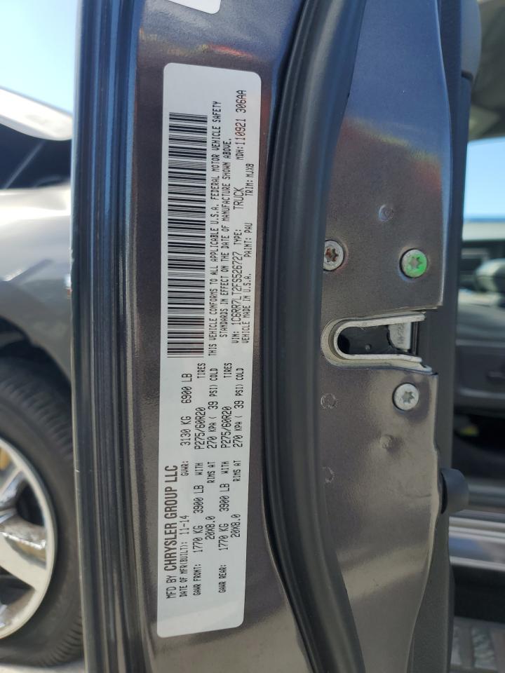 2015 Ram 1500 Slt VIN: 1C6RR7LT2FS526727 Lot: 64005674