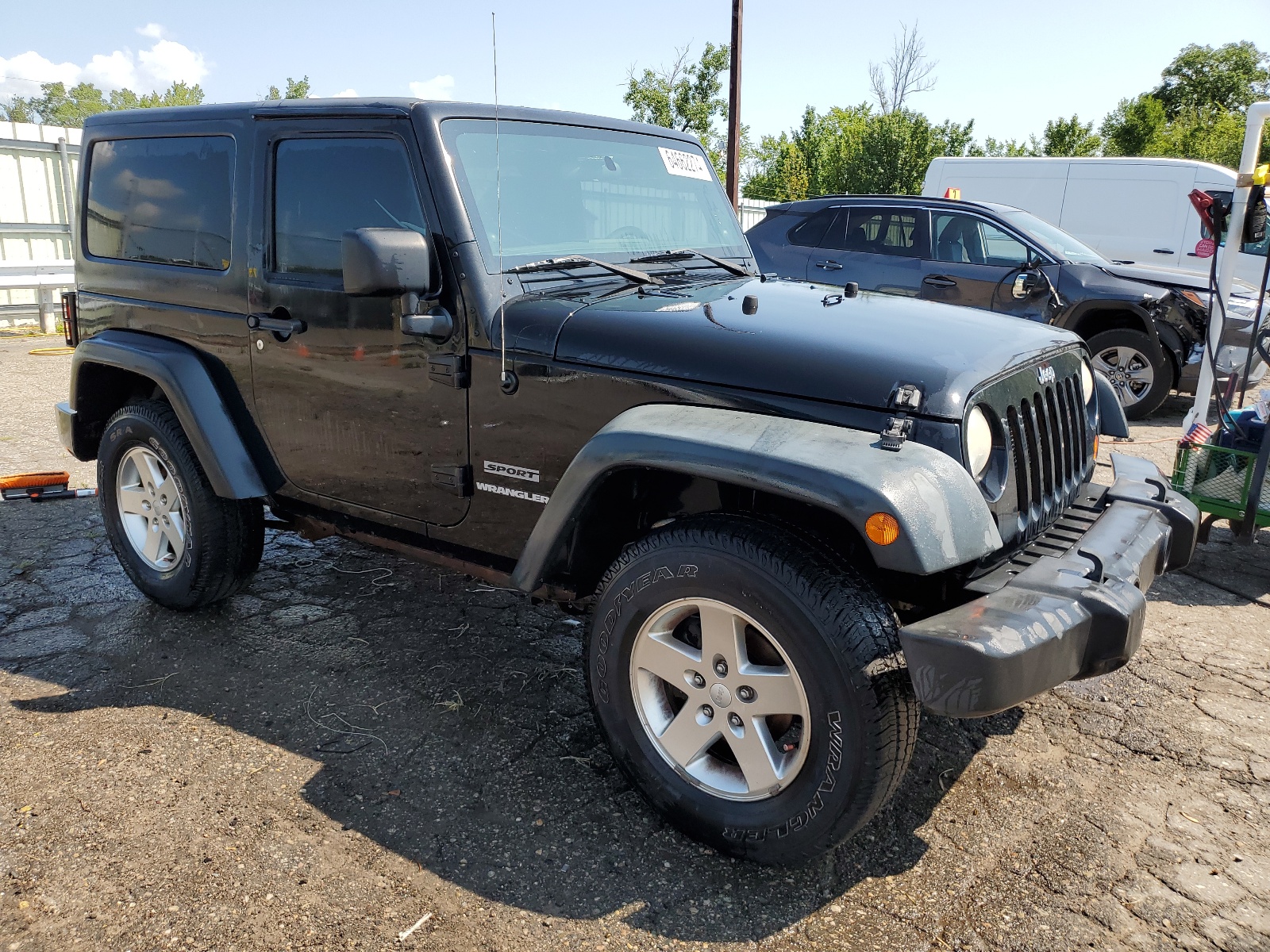 2013 Jeep Wrangler Sport vin: 1C4AJWAG3DL582292