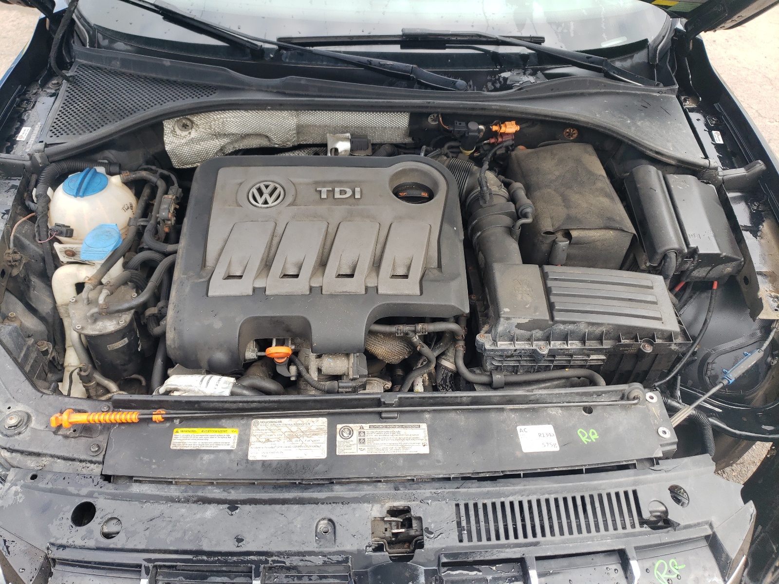 1VWAN7A38DC012177 2013 Volkswagen Passat S