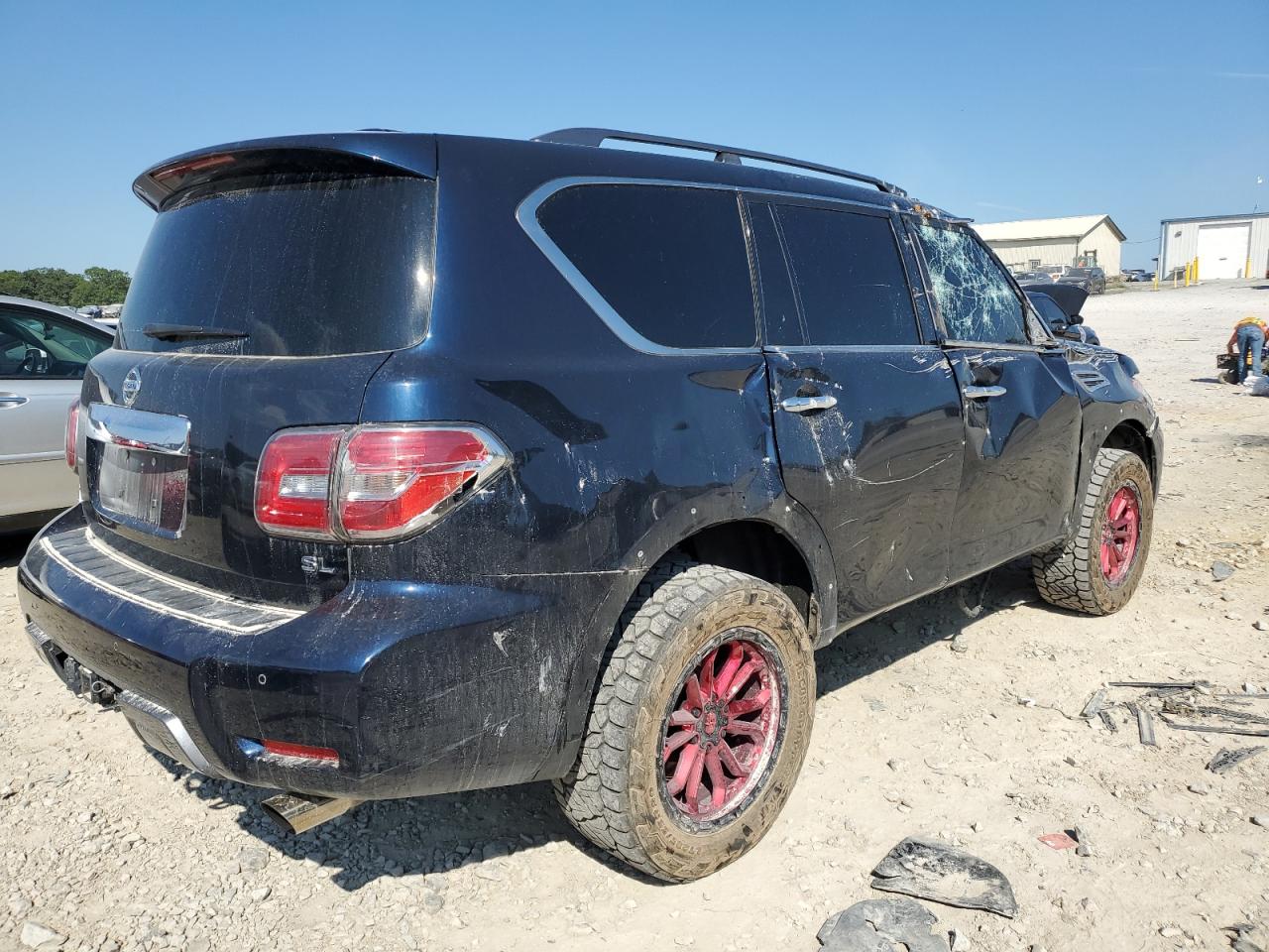 2020 Nissan Armada Sv VIN: JN8AY2ND3L9108573 Lot: 62981854