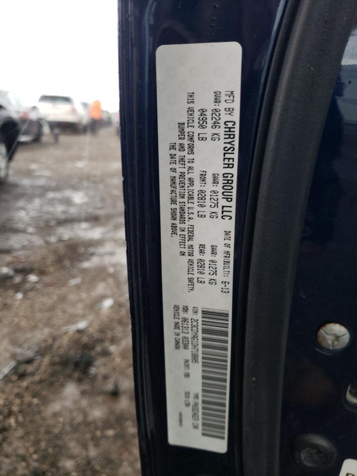 2013 Dodge Challenger Sxt VIN: 2C3CDYAG1DH718805 Lot: 61941494