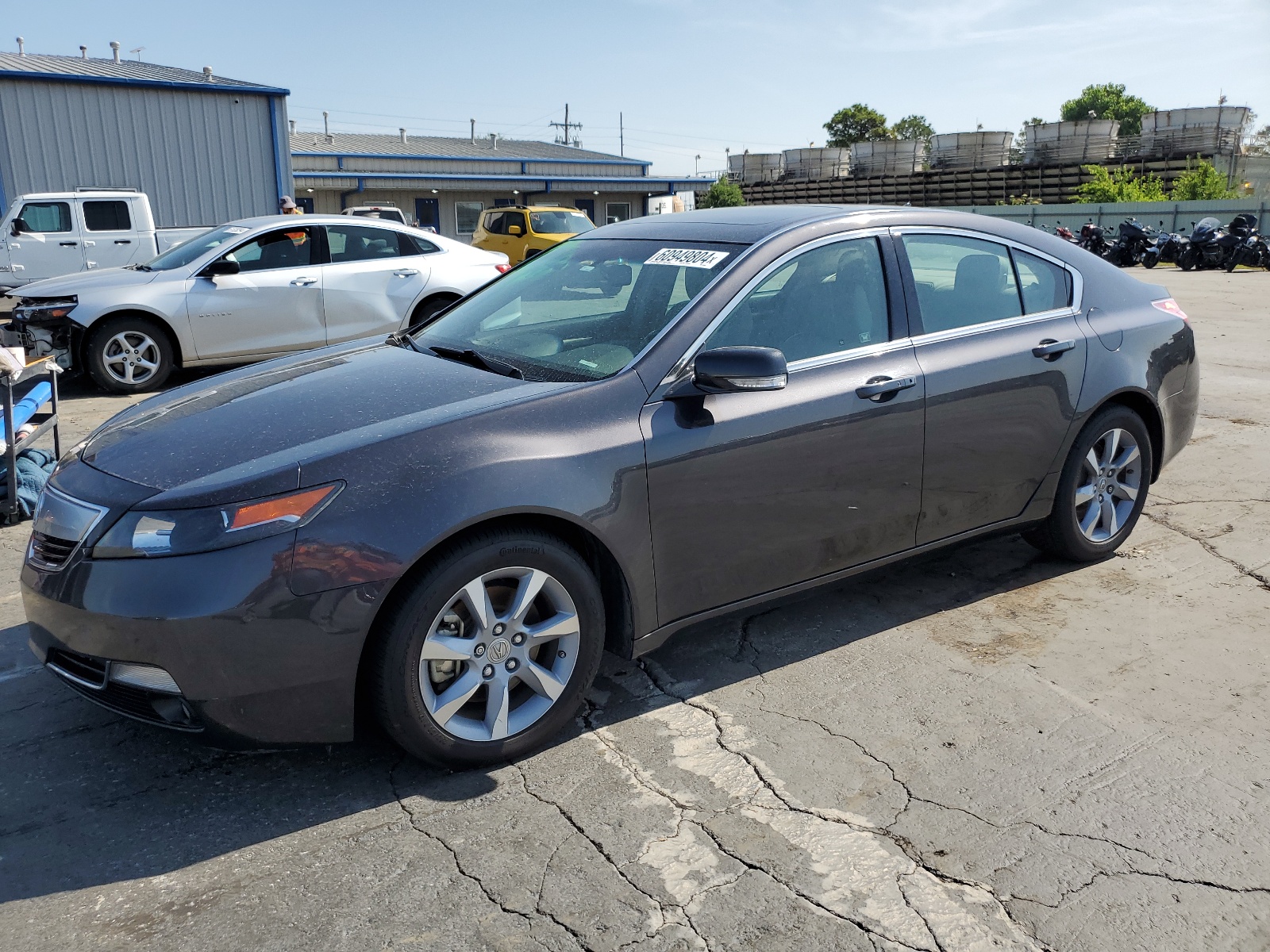 2012 Acura Tl vin: 19UUA8F56CA034489