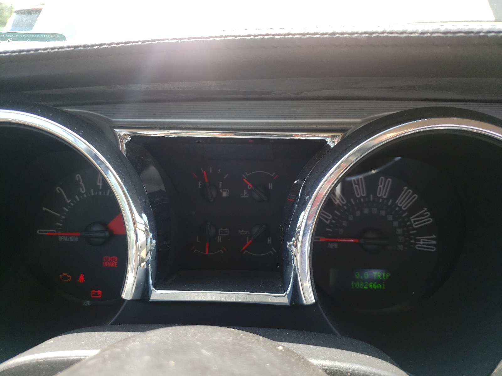 1ZVFT82H975311360 2007 Ford Mustang Gt