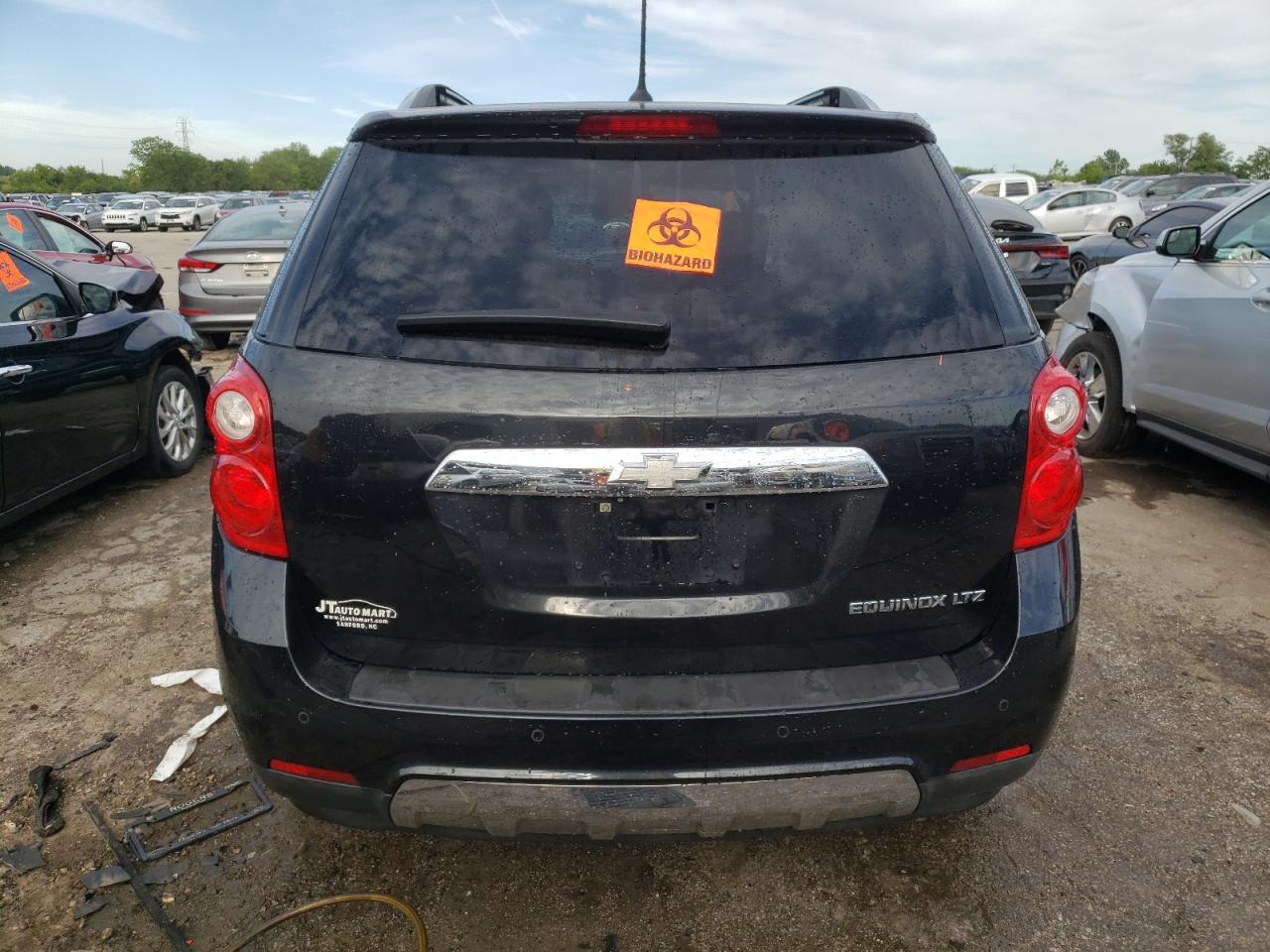 2012 Chevrolet Equinox Ltz VIN: 2GNALFEK9C6235556 Lot: 61105374