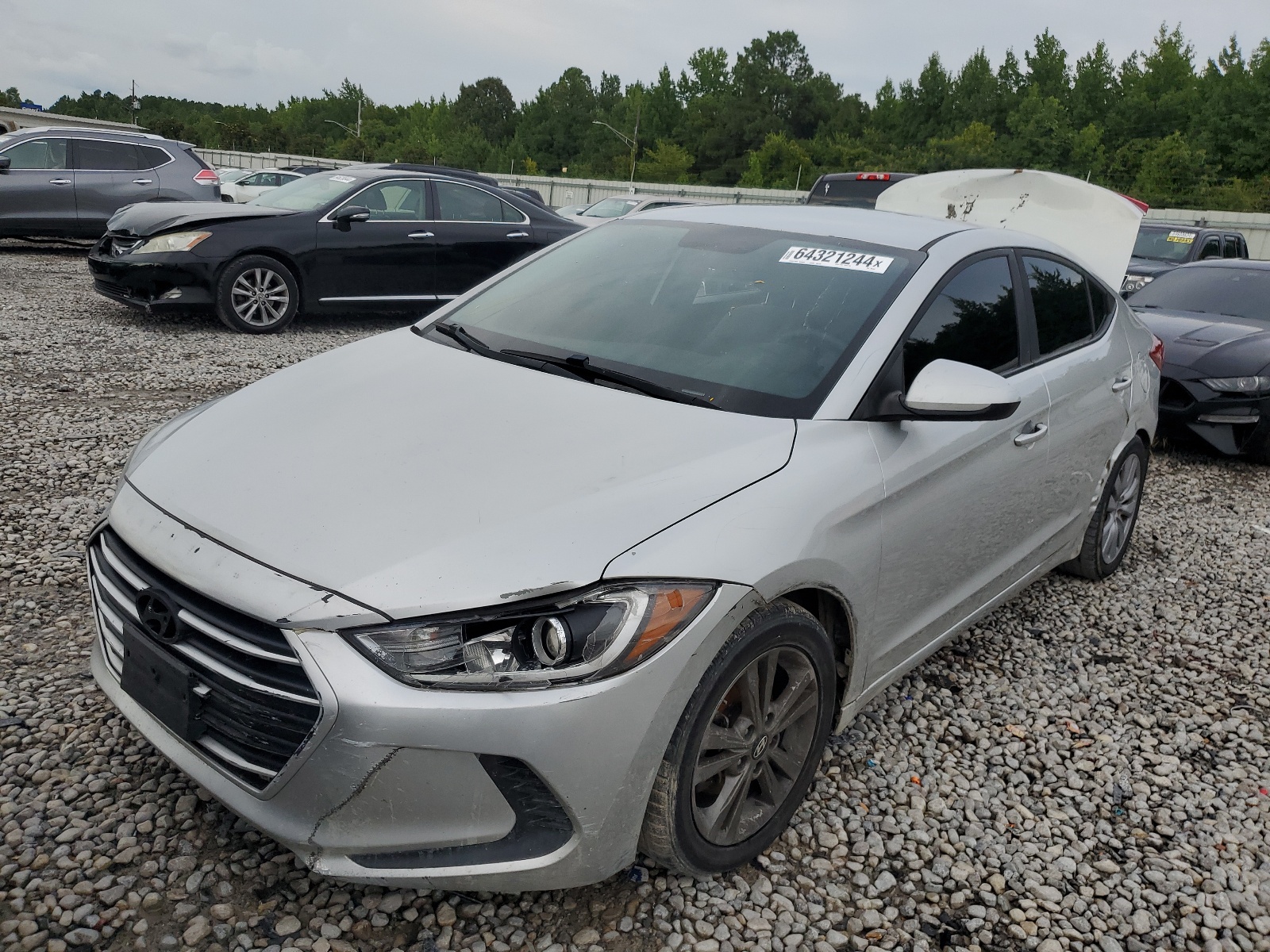 2018 Hyundai Elantra Sel vin: 5NPD84LF6JH325953