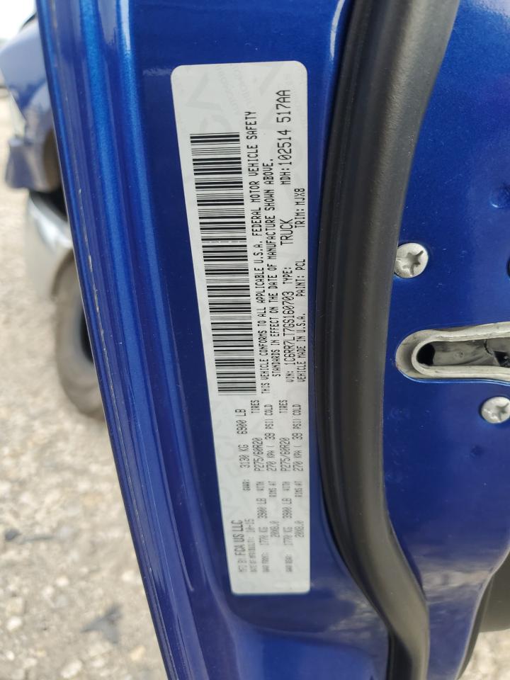 2016 Ram 1500 Slt VIN: 1C6RR7LT7GS160703 Lot: 62868714