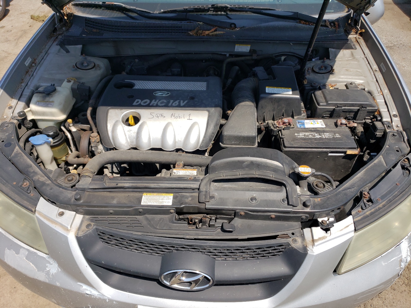 5NPET46C97H291925 2007 Hyundai Sonata Gls