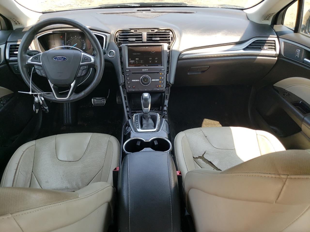 2016 Ford Fusion Titanium VIN: 3FA6P0K92GR362168 Lot: 63292694