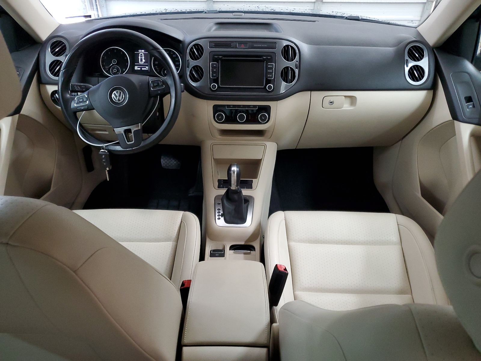 WVGBV7AX7CW089559 2012 Volkswagen Tiguan S