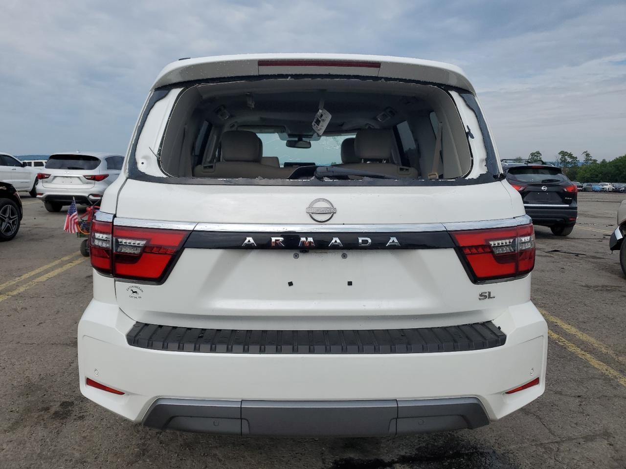 2021 Nissan Armada Sl VIN: JN8AY2BD9M9662741 Lot: 63392374