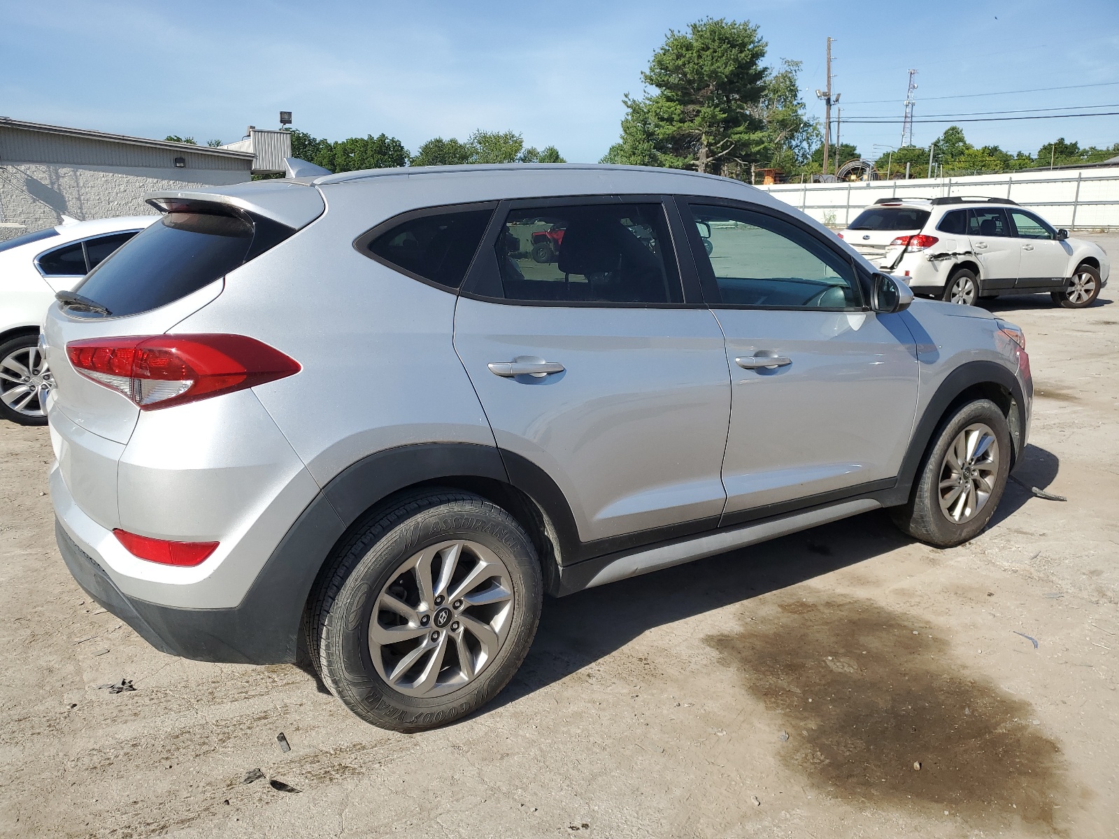 2018 Hyundai Tucson Sel vin: KM8J33A4XJU654573