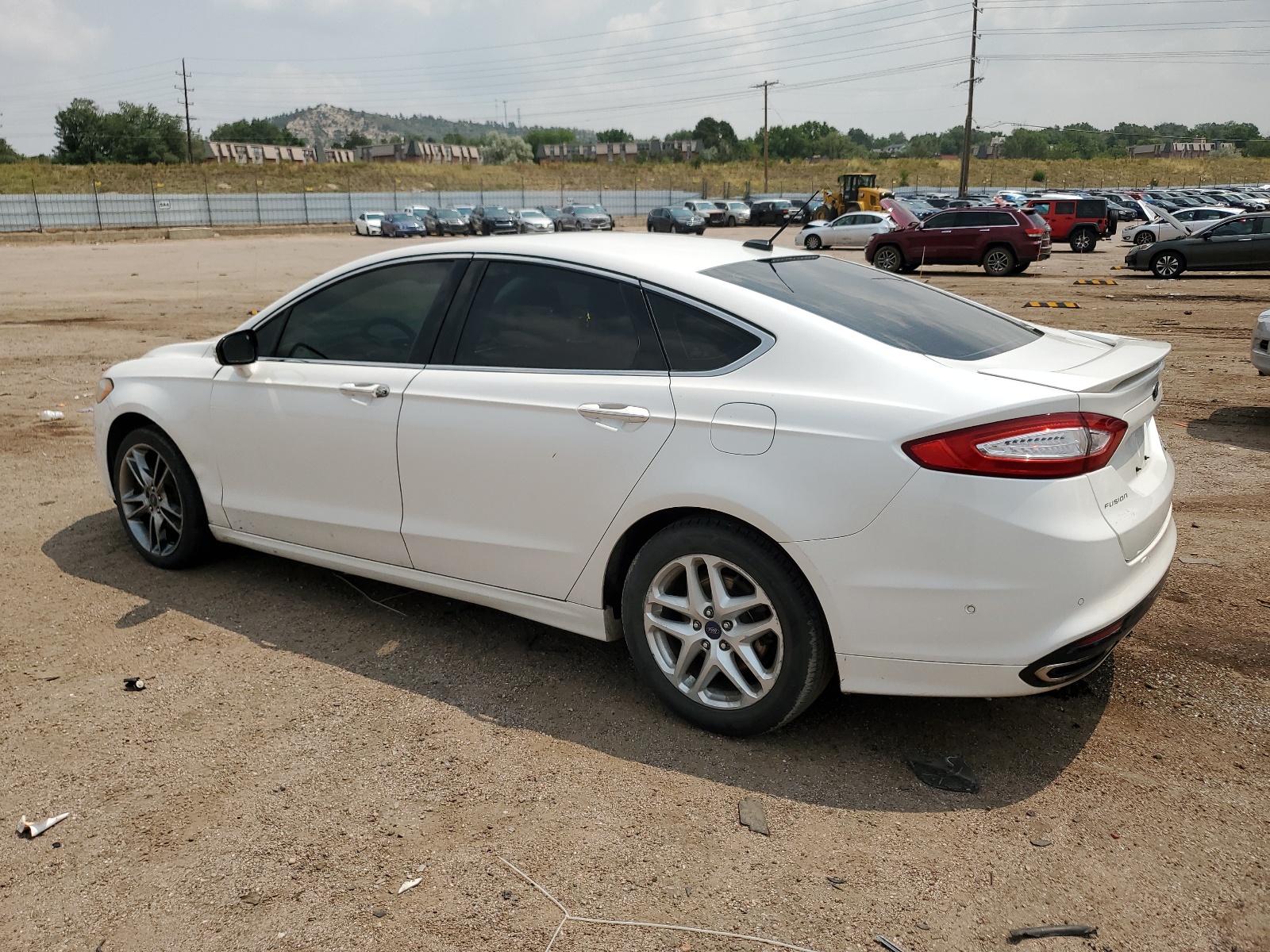 2014 Ford Fusion Titanium vin: 3FA6P0K93ER161974