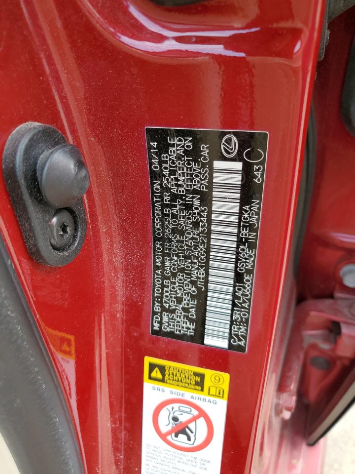 2014 Lexus Es 350 VIN: JTHBK1GG9E2133443 Lot: 63868054