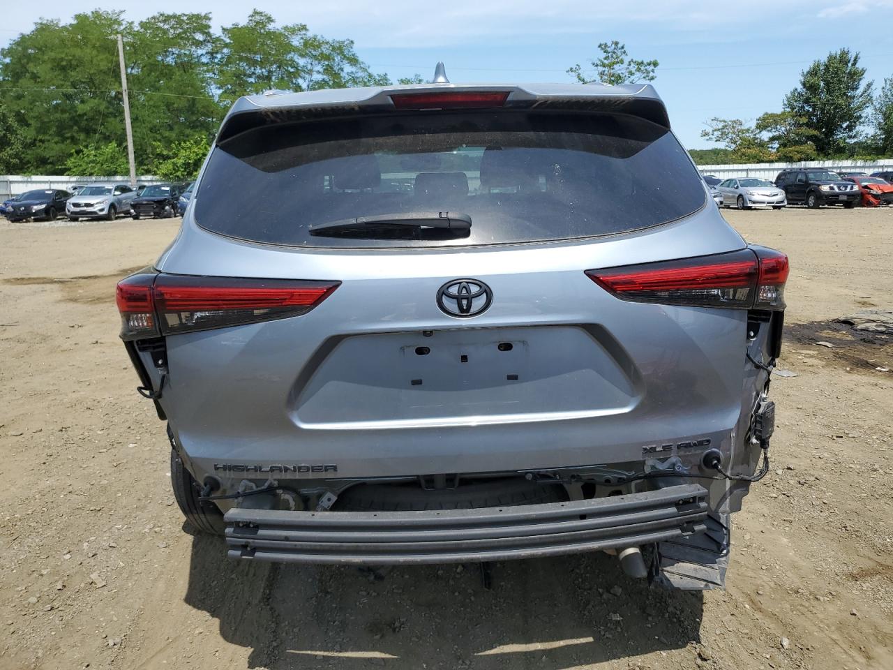 2021 Toyota Highlander Xle VIN: 5TDHZRBH6MS073750 Lot: 60155754