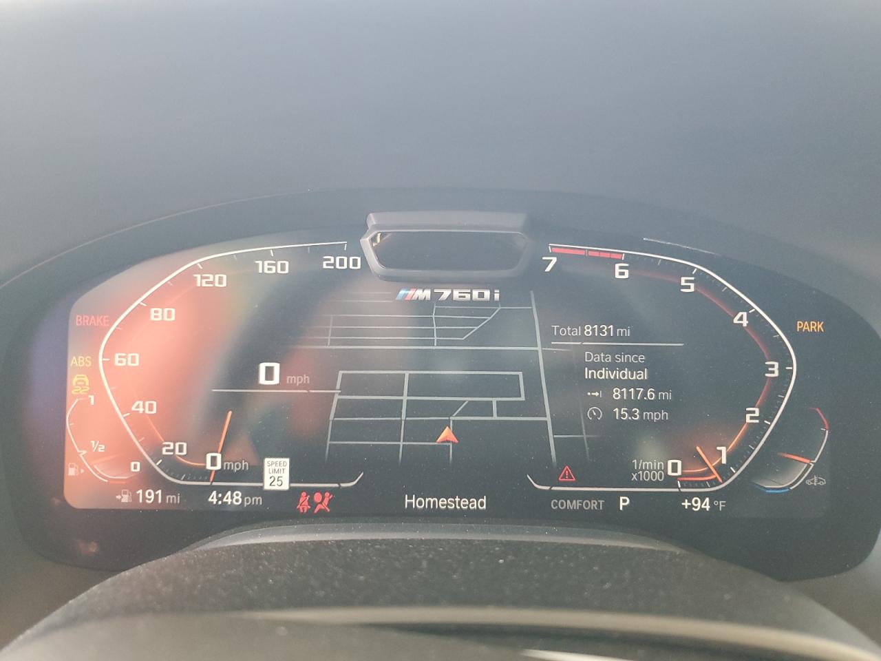 2022 BMW M760 Xi VIN: WBA7U6C09NCK95779 Lot: 61497734