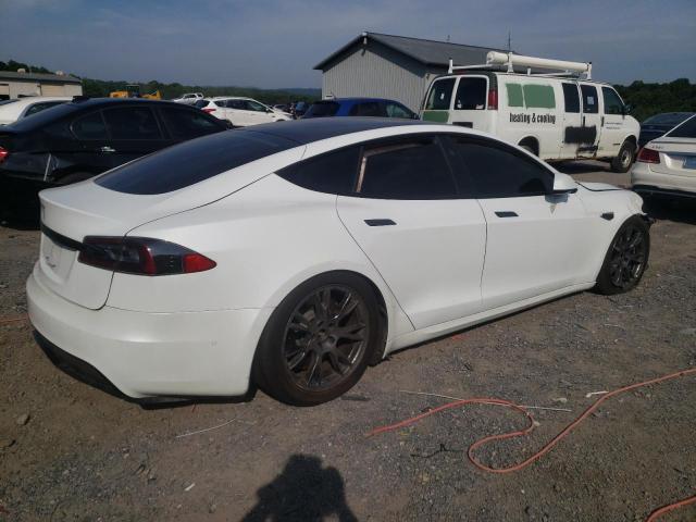  TESLA MODEL S 2022 Білий