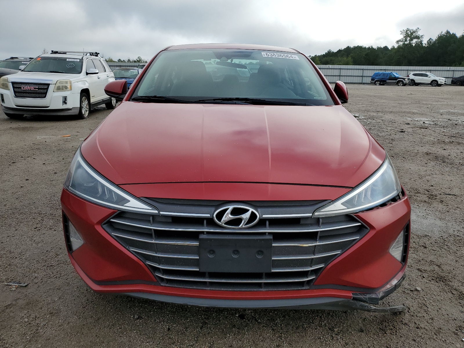 2020 Hyundai Elantra Sel vin: 5NPD84LF4LH512420