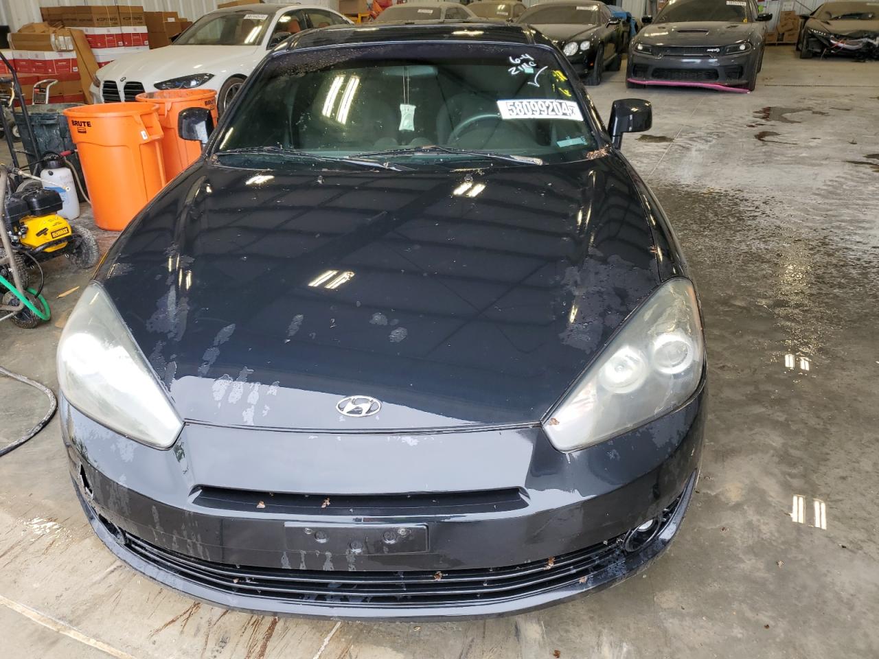 2008 Hyundai Tiburon Gs VIN: KMHHM66DX8U295595 Lot: 58099204