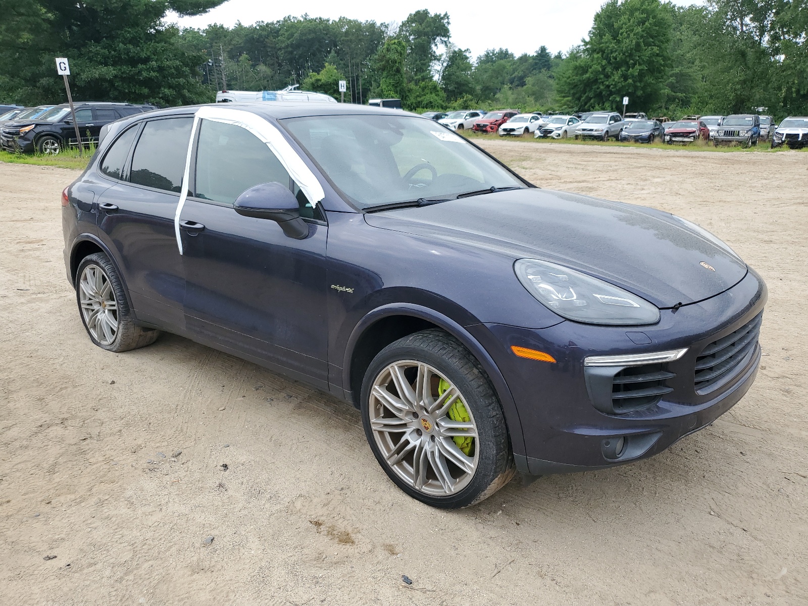 2017 Porsche Cayenne Se Hybrid Platinum vin: WP1AE2A21HLA73369