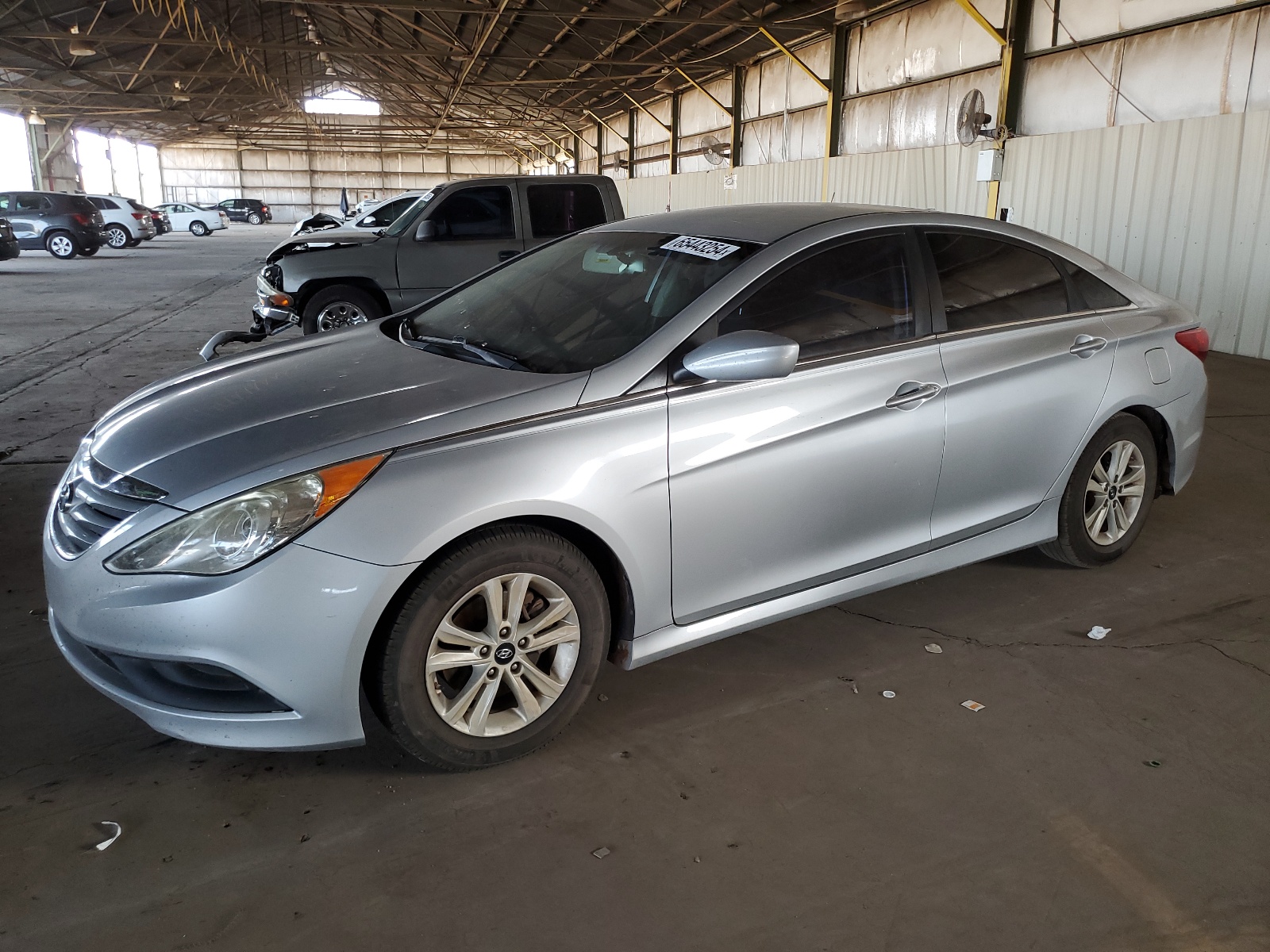 2014 Hyundai Sonata Gls vin: 5NPEB4AC7EH855319