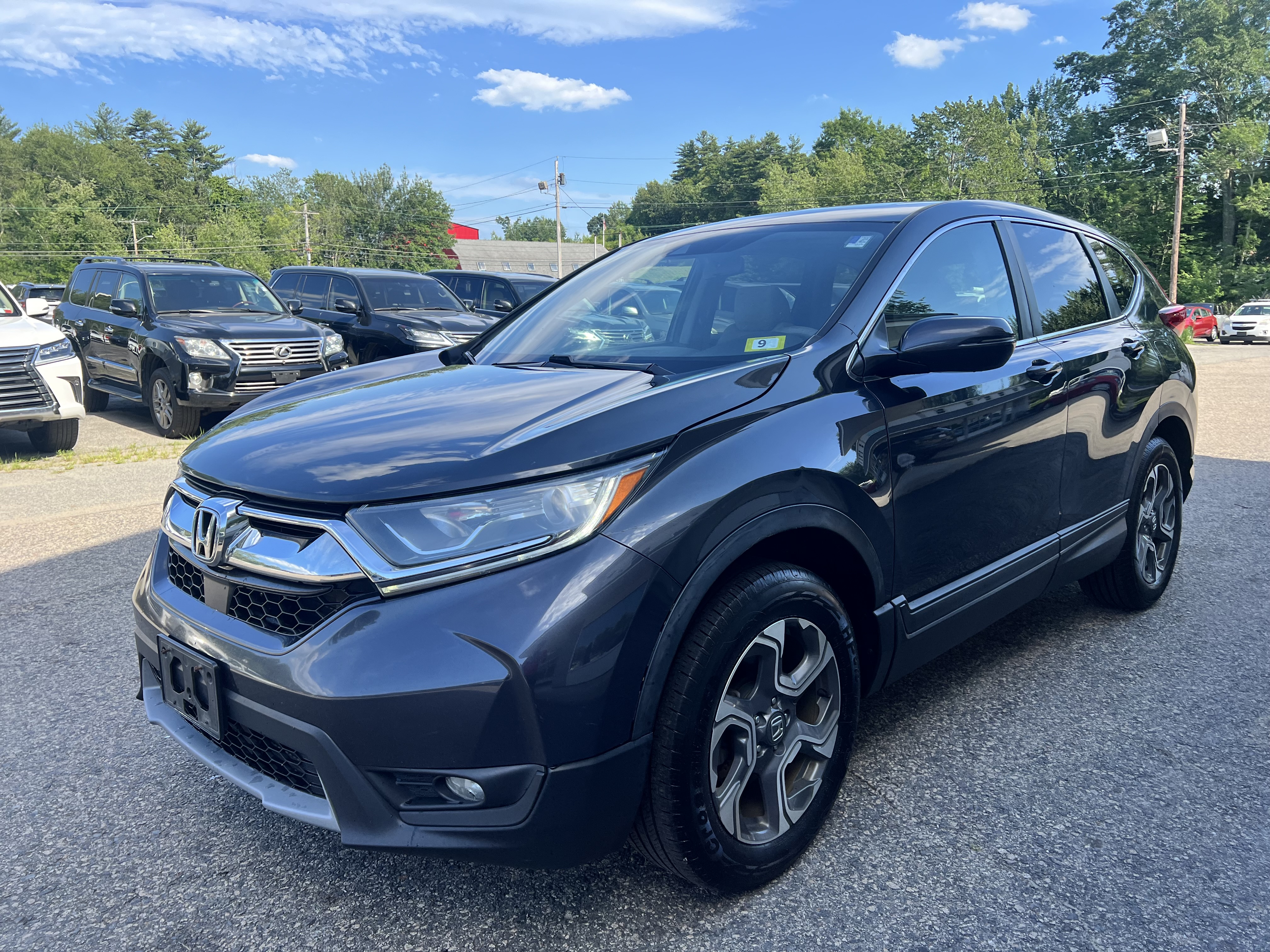 2018 Honda Cr-V Ex vin: 7FARW2H59JE015394