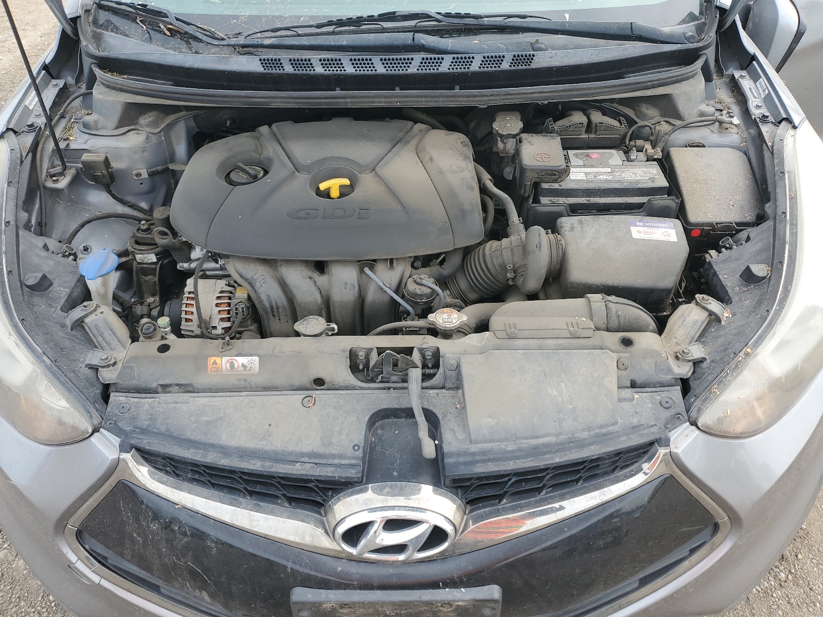 KMHDH6AH1EU026927 2014 Hyundai Elantra Coupe Gs