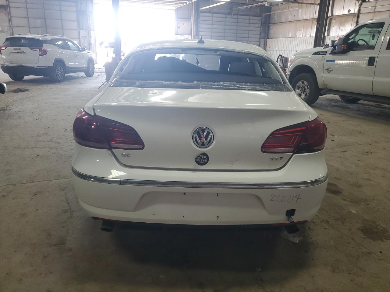 2013 Volkswagen Cc Vr6 4Motion VIN: WVWGU7AN2DE512647 Lot: 62744594