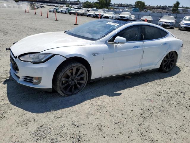 Хетчбеки TESLA MODEL S 2013 Білий